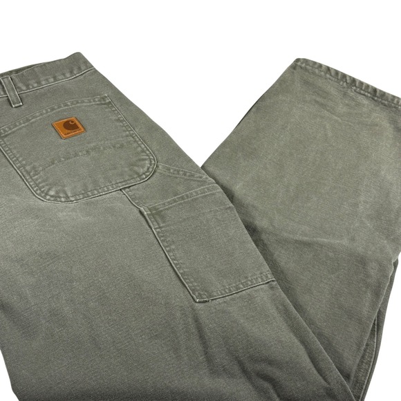 Carhartt Other - Carhartt Mens Grey Relaxed Fit Carpenter Pants 40x32 Work Utility Gorpcore